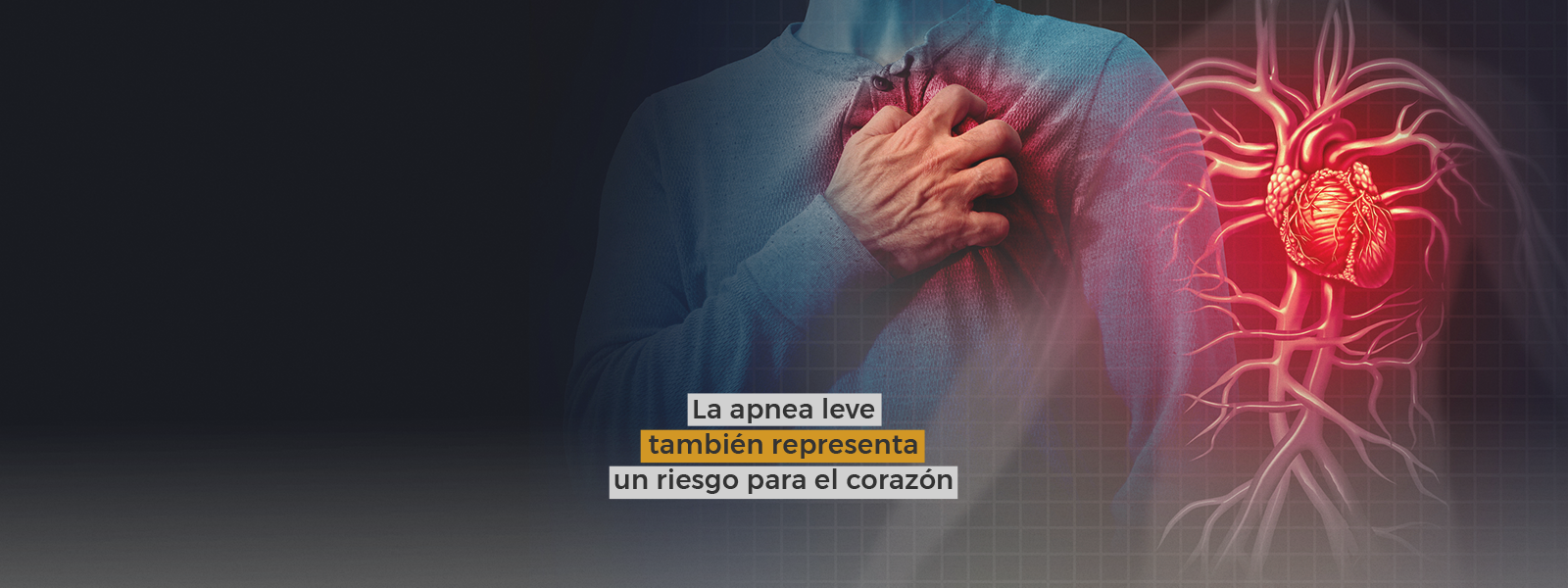 La apnea leve también representa un riesgo para el corazón