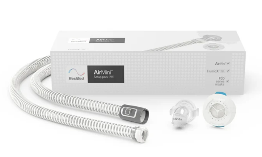 Paquete Manguera AirMini  y Codo para Mascarilla F30